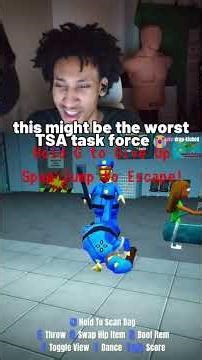 might be the worst TSA task force man 😭 #funny