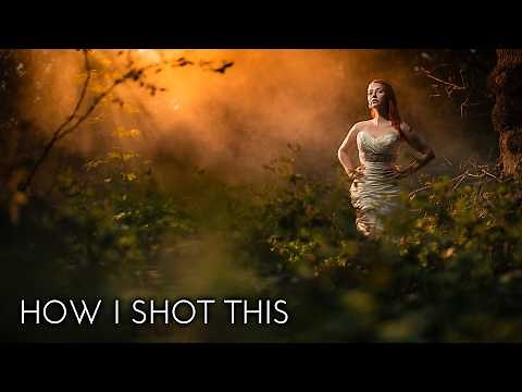 HOW I SHOT THIS: Off camera flash portraits with SMOKE | COLBOR CF5 Fog machine review