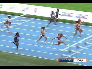 Lolo Jones wins 100m hurdles - Warszawa 09 13 2015