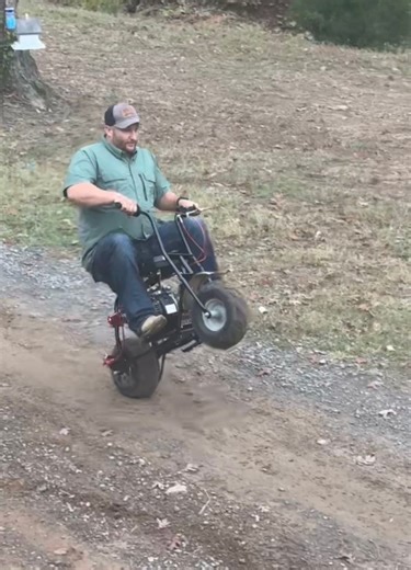 Mini bike wheelie contest #bike #wheelie #race #racing | Matt Mckinzie