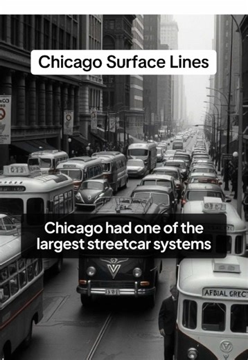 Chicago had one of the largest streetcar systems in America. At its peak over 3,000 streetcars. After World War Two ridership declined and infrastructure aged. Chicago Transit Authority took over in 1947 and started replacing streetcars with buses. They said buses were more flexible and cheaper to maintain. The conversion happened gradually through the late 1940s and 1950s. By 1958 roughly 82 miles of streetcar routes remained. On June 21st 1958 the last streetcar made its final run on the Clark