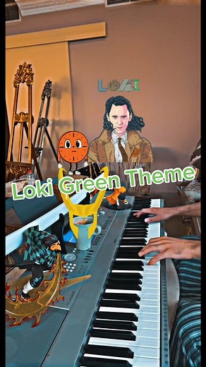 LOKI Green Theme 🎹 🐊 #GodofMischief #PianoCover #TVA #LOKI #lokiseries #lokiodinson #tomhiddleston #OST #MCU #Marvel #marvelstudios #marvelcinematicuniverse #Thor #pianomusic #piano #disneyplus #marvelcomics