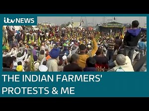 How the Indian farmers' protests are affecting British Indians | ITV News