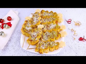 Puff pastry Christmas trees: delicious and fun to prepare!