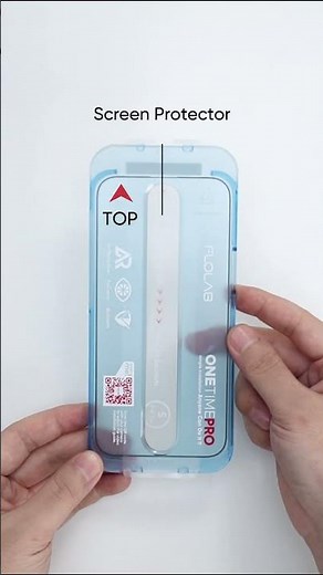 Smooth, quick, flawless – that's how we roll with our screen protector installation.