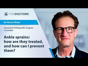 Ankle sprains: how are they treated, and how can I prevent them?