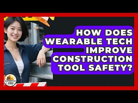 How Does Wearable Tech Improve Construction Tool Safety? - Construction Jobs