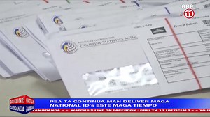 LOOK | PSA TA CONTINUA MAN DELIVER MAGA NATIONAL ID,s ESTE MAGA TIEMPO Report- Marites Espartero. Follow us on:https://www.facebook.com/GBPITV11 Like & subcribe:https://www.youtube.com/@gbpitv1191/featured | GBPI TV11 (OFFICIAL)