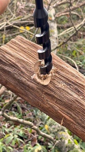 Handmade Wooden Mallet from a Fallen Tree 🌲🔨