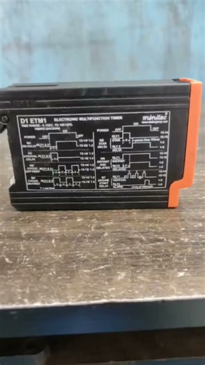 Electronic multifunction timer.minilec make D1ETM1#timer#minilec#industrialautomation