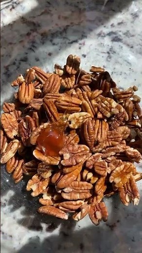 Spicy Honey Roasted Pecans
