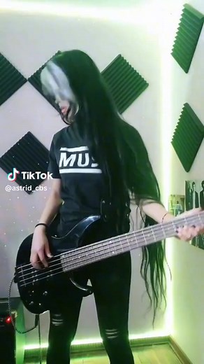 5.3K views · 199 reactions | Astrid Carolina . #supremacy #muse [bass cover] | Heavy to the Core | Facebook