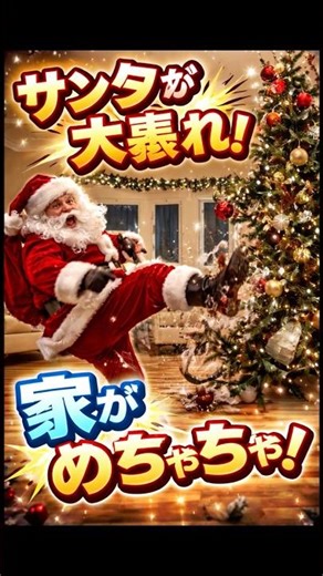 【速報】今年のサンタクロースは一味違う。 Santa Goes Wild Inside the House!