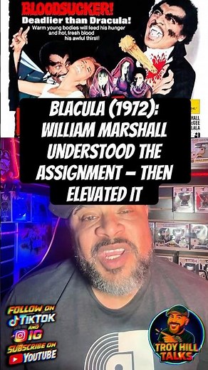 Blacula (1972): William Marshall Understood the Assignment — Then Elevated It