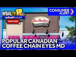 Tim Hortons plans first 10 Maryland stores