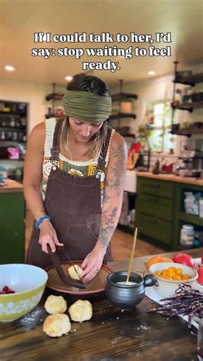 If I could talk to her — the version of me who kept waiting for the right moment — I’d tell her this… you don’t ever feel ready. You just decide you’ve had enough of waiting. I kept thinking I needed more time, more confidence, more proof that I could handle it. But the truth is, growth happens while your hands are still trembling. Peace doesn’t come after the leap — it meets you because of it. Everything changed the moment I stopped waiting for the perfect season and started creating one. #inte