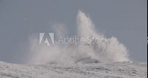 snowboarding epic fails, rider goes down mountain slope while turning frontside in curving technic. snowboard training ski resort , Inexperienced snowboarder loses balance goes down