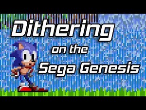 Dithering on the Sega Genesis with Composite Video