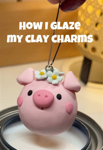 How to Glaze Clay Charms for a Satisfying Finish