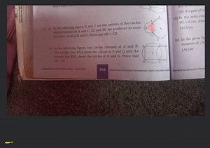 of the reference intakeProvea) In the adjoining figure, X and... | Filo