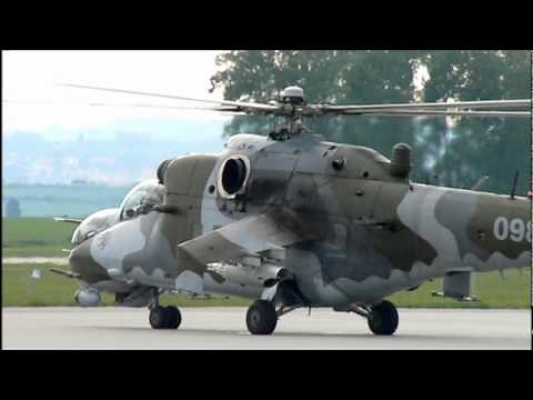 Mi-24 Hind startup & takeoff