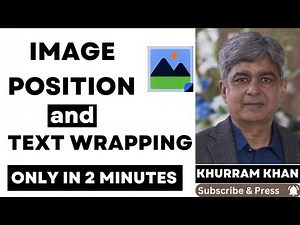 How to fix image Position in Word? || Setting, Alignment, Style, and Formation of picture in MS Word