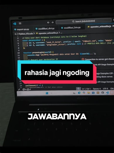 Rahasia Jago Ngoding Python: Cara Cepat Paham Ngoding