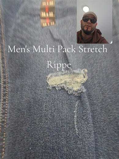 Stylish Men's Multi Pack Stretch Rip Jeans