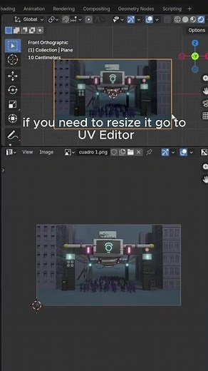 How to add an image to plane in blender #3dtutorial #eeveerender