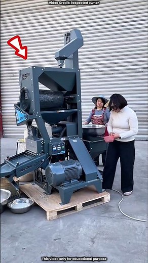 Automatic Rice Stone Remover Machine 🌾