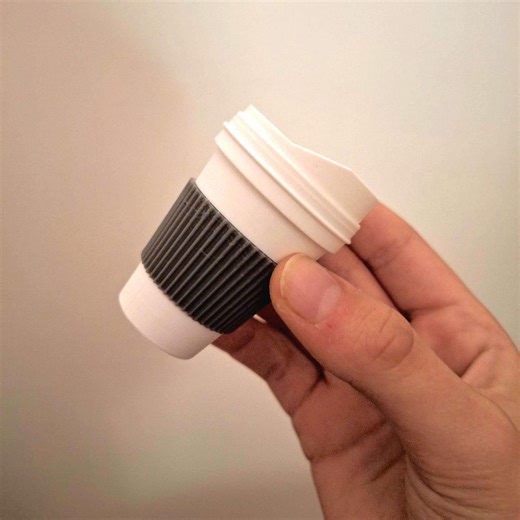 3D Printed Coffee Cup Clicker - Desk Toy, Coffee Fan Gift - Etsy