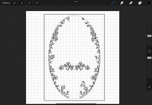 Procreate Rose Stamps: Elegant Fine-line Clipart (digital Download) - Etsy