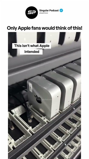 🤯 1,000 Mac minis for ONE AI data center?!