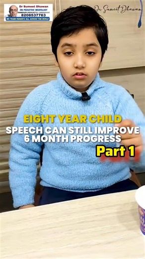 See how much an 8 year child can improve with home based speech therapy and medicines, from Dr sumeet Dhawan, DM PEDIATRIC NEUROLOGY, based in Chandigarh panchkula Mohali Punjab 8208537763 Imagine your 8-year-old child facing speech delays from autism or ADHD, struggling to express thoughts or connect with friends. Home-based speech therapy unlocks dramatic improvements, often delivering 50-70% gains in expressive language within 3-6 months through consistent parent-led practice. Transform every