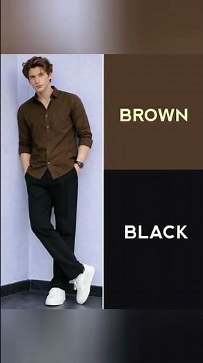 Best Shirt Color Combinations with black pant #genz #fashion
