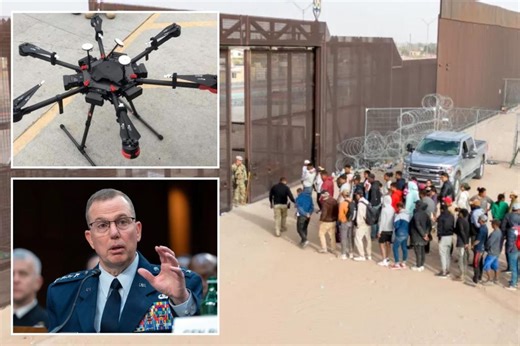 Air Force general reveals ‘alarming’ number of drones crossing into US airspace at southern border: ‘Over 1,000 a month’