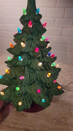 Vintage Ceramic Christmas Tree - Etsy