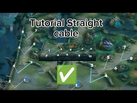 Part 1 | Tutorial Straight Cable Fanny | Bot lane,Mid lane,Top lane | Watch Tell End ☺️🫣