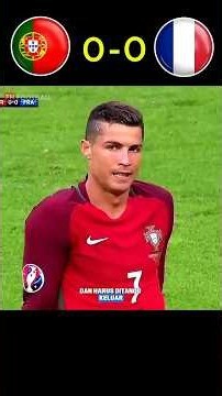 RONALDO'S TEARS OF JOY! Portugal vs France Euro 2016 Final