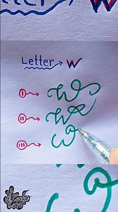 A to Z Calligraphy | Letter 'W' | Classic to Modern Calligraphy | English Alphabet