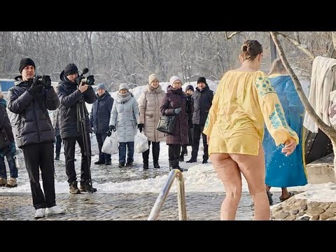 ❄️EPIPHANY ICE 🧊 BATH♥️WINTER SWIMMING 👙🥶BAPTISM TRADITION 🙏Episode #16