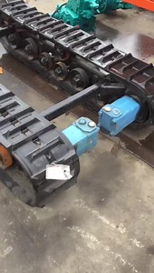 New Design Rubber Track Undercarriage System Chassis Tracked Carrier for Car Dumper Boat Farm Agricultural Wet Land Use