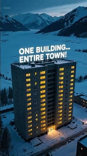 The Alaskan Town Where Everyone Lives in ONE Building 😲