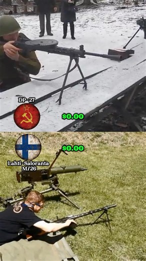 Soviet DP-27 vs Finnish M/26: The Shocking Cost Per Shot Difference