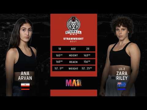 Eternal MMA 107: Ana Arvan VS Zara Riley | FULL FIGHT