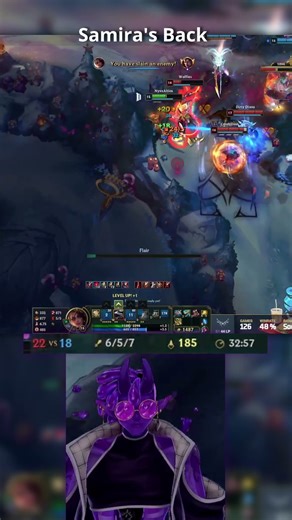 This Samira is actually insane #vtuberclips #vtuber #leagueoflegendsclips #leagueoflegends