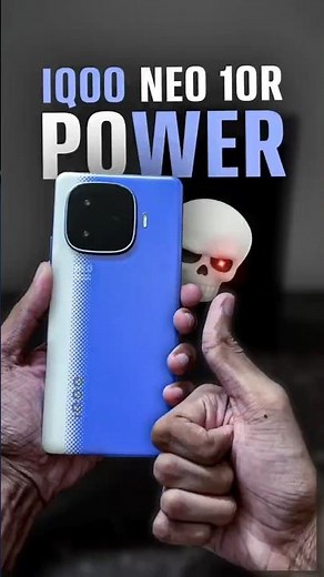 Iqoo Neo 10r Power😈 #shorts #iqooneo10r #iqoo