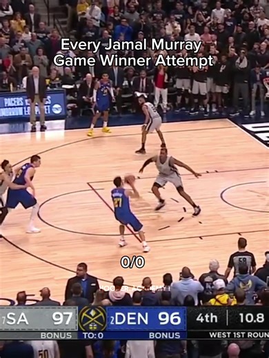 Every Jamal Murray Game Winner Attempt Breakdown