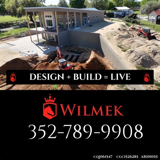 CALL WILMEK TODAY 352-789-9908 - FULL DESIGN + BUILD - Construction - Real Estate - Architechture | Wilmek | Facebook