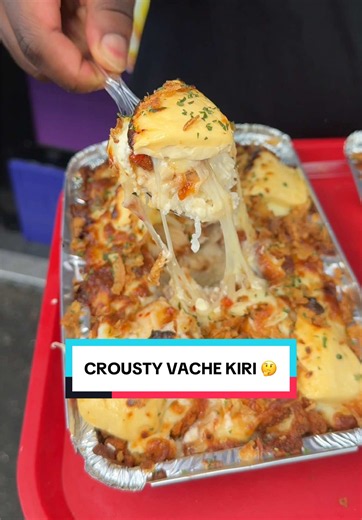 Crousty Vache Kiri : le burger à la vache Kiri en France
